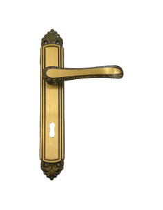 Senza Marca MANIGLIA 'GIGLIO' CON PLACCA