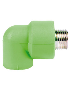 GOMITO A 90° FILETTATO MASCHIO - INDUSTRIEGIACOMELLI