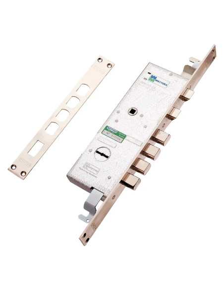 SERRATURA ELETTRICA DA INFILARE TRIPLICE PER PORTE BLINDATE - MOTTURA | Utensili Store