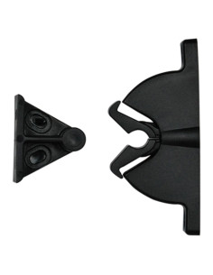 FERMAPORTA IN PVC A PINZA - Senza Marca