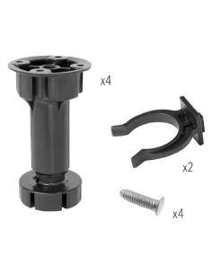 PIEDINO PER MOBILI REGOLABILE - Senza Marca