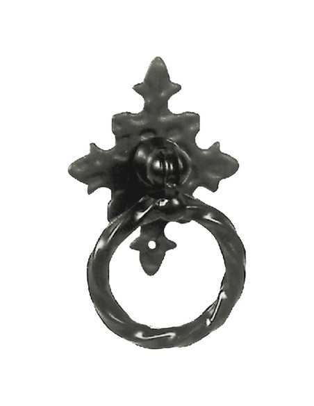 MANIGLIA AD ANELLO CON PIASTRA - Senza Marca | Utensili Store