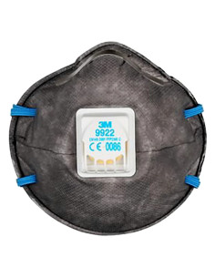 MASCHERA RESPIRATORIA SERIE 9000 CON VALVOLA - 3M