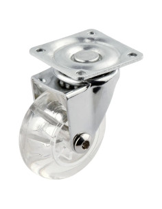 RUOTA PER MOBILI TRASPARENTE - Senza Marca