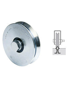 RUOTA PER CANCELLI GOLA A 'Y' - COMUNELLO 2