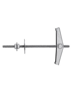 ANCORA A SOFFITTO ACCIAIO CON BARRA E DOPPIO DADO - FISCHER