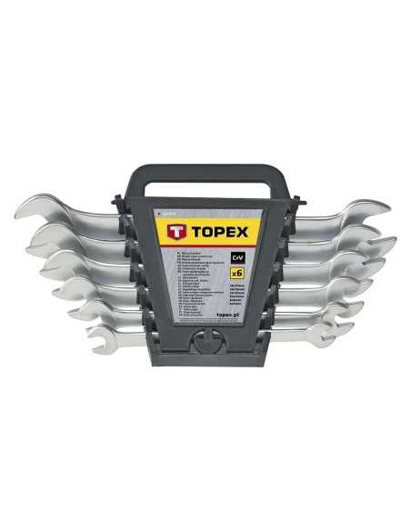 CHIAVI A FORCHETTA DOPPIA IN SERIE (6-22) - TOPEX | Utensili Store