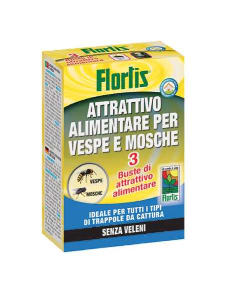 ATTRATTIVO ALIMENTARE PER TRAPPOLA ECOLOGICA - FLORTIS | Utensili Store