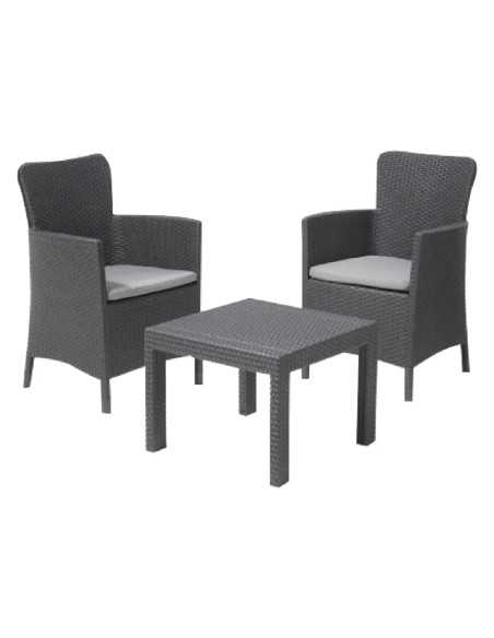 SET DA GIARDINO POLIPROPILENE 'SALVADOR BALCONY' - KETER | Utensili Store