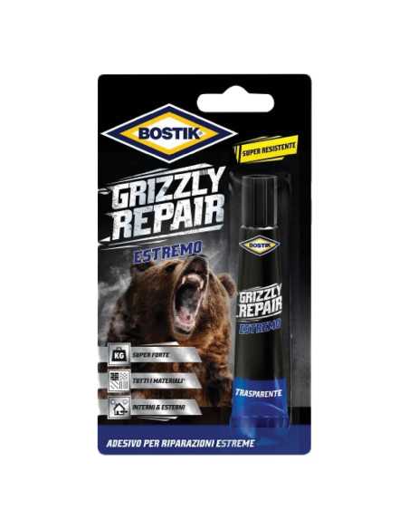 ADESIVO UNIVERSALE 'GRIZZLY REPAIR ESTREMO' - BOSTIK | Utensili Store
