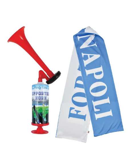 KIT DEL TIFOSO 'FORZA NAPOLI' - Senza Marca | Utensili Store