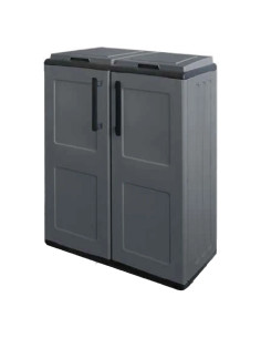 ARMADIO BASSO A SCOMPARTI PER RACCOLTA DIFFERENZIATA - ARTPLAST