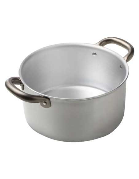 CASSERUOLA ALLUMINIO CON DUE MANICI 'PROFESSIONE CUOCO' - ACCADEMIAMUGNANO | Utensili Store