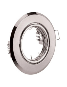 PORTAFARETTO LED ORIENTABILE IN METALLO colore satinato - VTAC