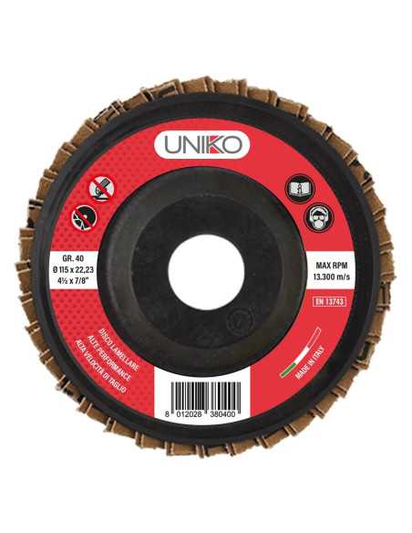 DISCO LAMELLARE PER FERRO - UNIKO | Utensili Store