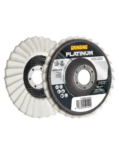 DISCO LAMELLARE 'PLATINUM POLISH' PER FERRO/INOX - GRINDING | Utensili Store