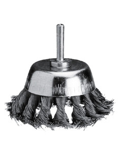 SPAZZOLA A TAZZA PER TRAPANO ACCIAIO - SIT