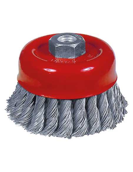 SPAZZOLA A TAZZA PER SMERIGLIATRICE - GRAPHITE | Utensili Store