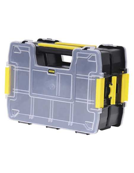 CASSETTA ORGANIZER PORTA MINUTERIA DOPPIA 'LIGHT T - STANLEY | Utensili Store