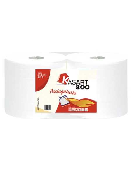 BOBINA CARTA 'ASCIUGATUTTO 800' - KASART | Utensili Store