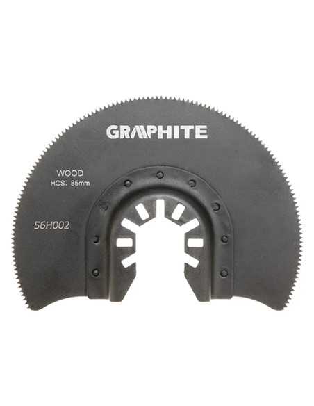LAMA SEMICIRCOLARE PER LEGNO - GRAPHITE | Utensili Store