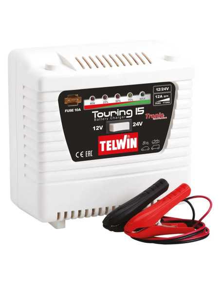 CARICABATTERIA 'TOURING 15' - TELWIN | Utensili Store