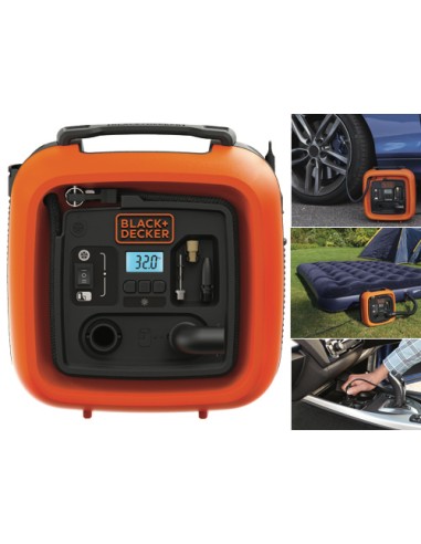 Compressore portatile Black+Decker senza serbatoio 11 Bar (0)