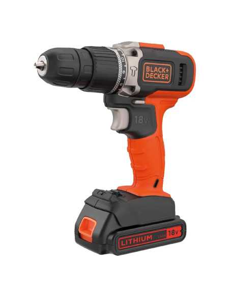 TRAPANO AVVITATORE A BATTERIA CON PERCUSSIONE - BLACK DECKER | Utensili Store