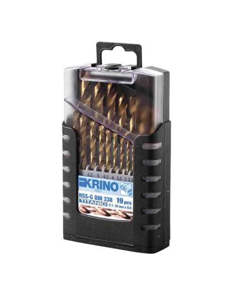 PUNTE SERIE HSS AL TITANIO - KRINO | Utensili Store