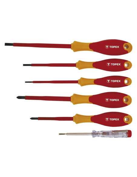 SERIE CACCIAVITI ISOLATI - TOPEX | Utensili Store