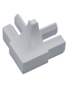 RACCORDO ESTERNO PROFILO SGUSCIO h. 10 mm - Senza Marca