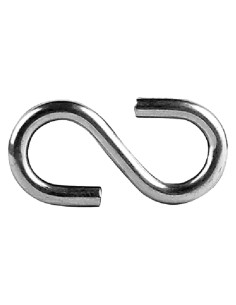 GANCIO AD 'S' - MADE IN ITALY