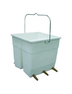 SECCHIO CON POPPATOI PER AGNELLI - Senza Marca