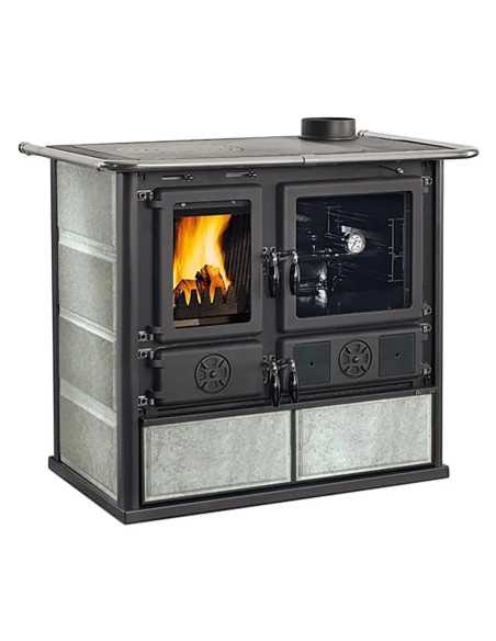 CUCINA A LEGNA 'ROSA 5.0 VST' petra - NORDICA EXTRAFLAME | Utensili Store