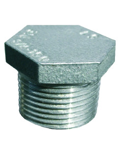 TAPPO INOX TESTA ESAGONALE - Senza Marca