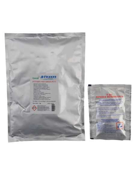 METABISOLFITO DI POTASSIO - CHIMICA FRANKE | Utensili Store