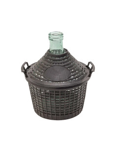 DAMIGIANA IN VETRO A 'BOCCA STRETTA' - Senza Marca