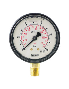 MANOMETRO CON GLICERINA - Senza Marca