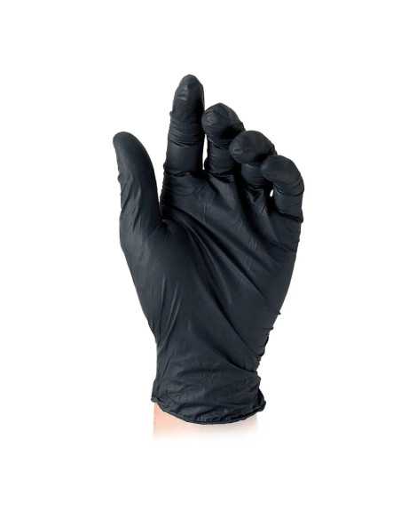 GUANTI NITRILE MONOUSO 'BLACK' - REFLEXX | Utensili Store