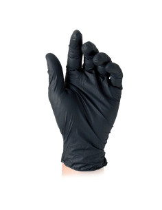 GUANTI NITRILE MONOUSO 'BLACK' XL - REFLEXX