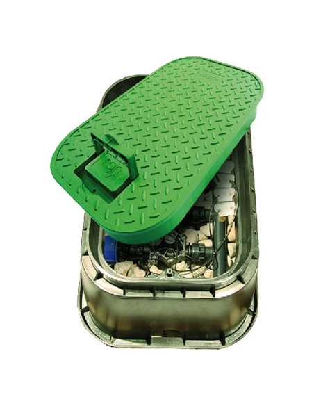 POZZETTO RETTANGOLARE CON COPERCHIO - RAIN | Utensili Store