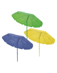 OMBRELLONE DA SPIAGGIA PALO CON SNODO Ibiza - Senza Marca