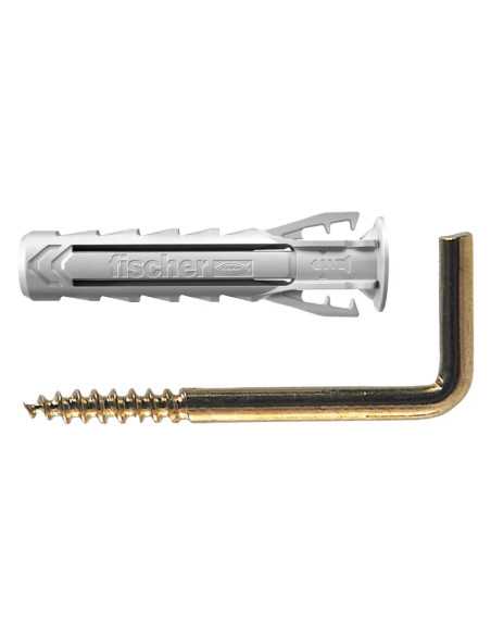 TASSELLO NYLON CON GANCIO APPENDI QUADRO 'SX PLUS 4G GOLD' - FISCHER | Utensili Store