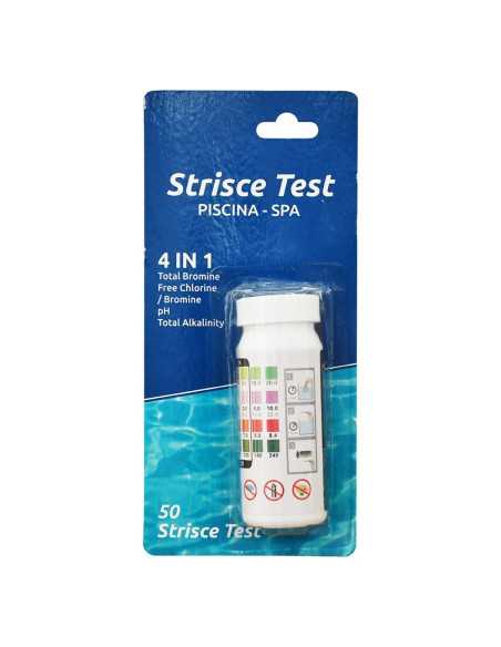 STRISCE TEST ACQUA 4 IN 1 set 50 pezzi - Senza Marca | Utensili Store