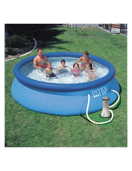 PISCINA GONFIABILE 'EASY SET' - INTEX | Utensili Store
