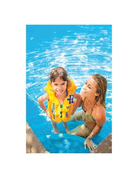 GIUBBOTTO GONFIABILE 'SCUOLA DI NUOTO' - INTEX | Utensili Store
