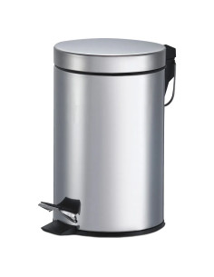 PATTUMIERA TONDA IN ACCIAIO - Senza Marca