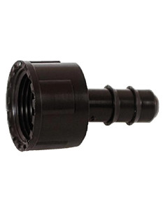 RACCORDO PORTAGOMMA CON GHIERA FEMMINA - IRRITEC