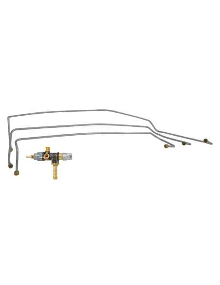 TUBO ALLUMINIO CON RUBINETTO VALVOLATO - KASART | Utensili Store