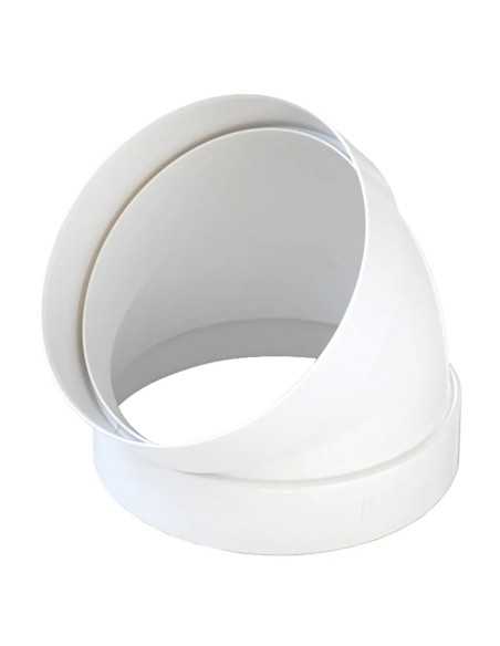 CURVA PER AERAZIONE CANALIZZATA 45° - LA VENTILAZIONE | Utensili Store
